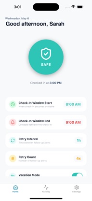 TapOK - Daily Safety Check-In screenshot 5