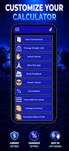 Livestock Auction Calculator iPhone screenshot