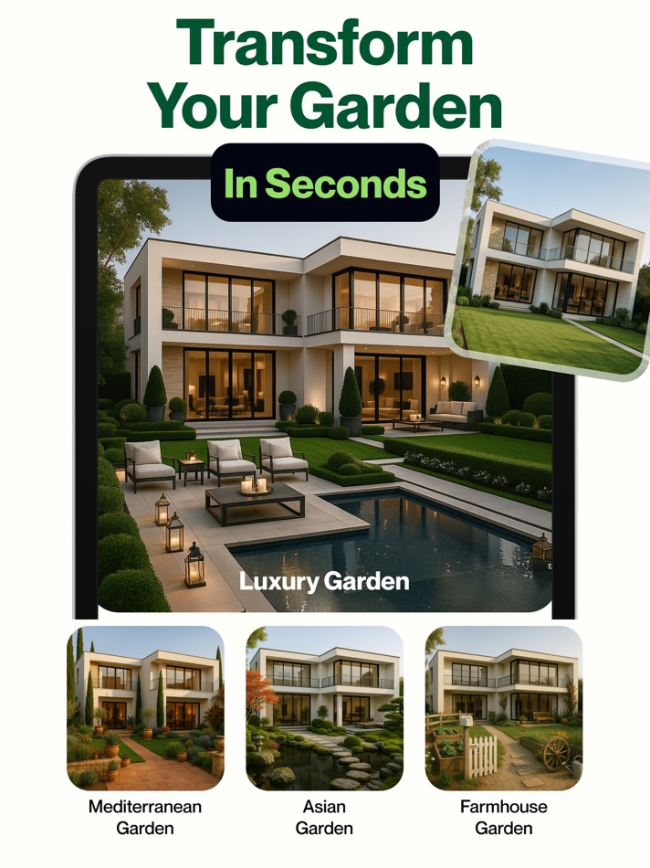 #2. AI Garden Design: Landscape AI (iOS) 由: MOBIVERSITE YAZILIM BILISIM REKLAM VE DANISMANLIK HIZMETLERI SANAYI TICARET LIMITED STI