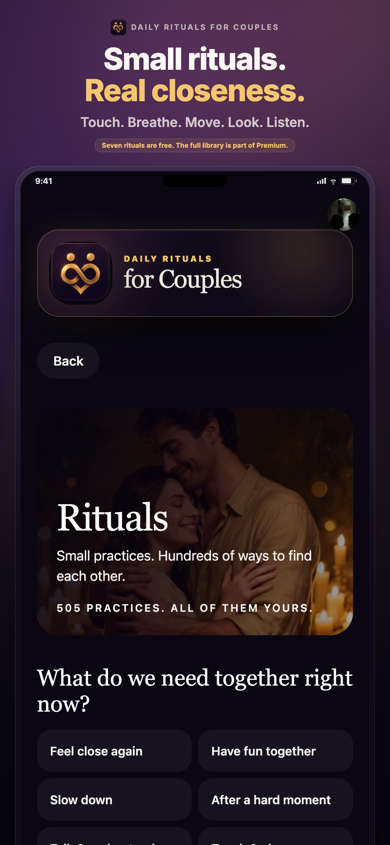Daily Rituals for Couples screenshot 9