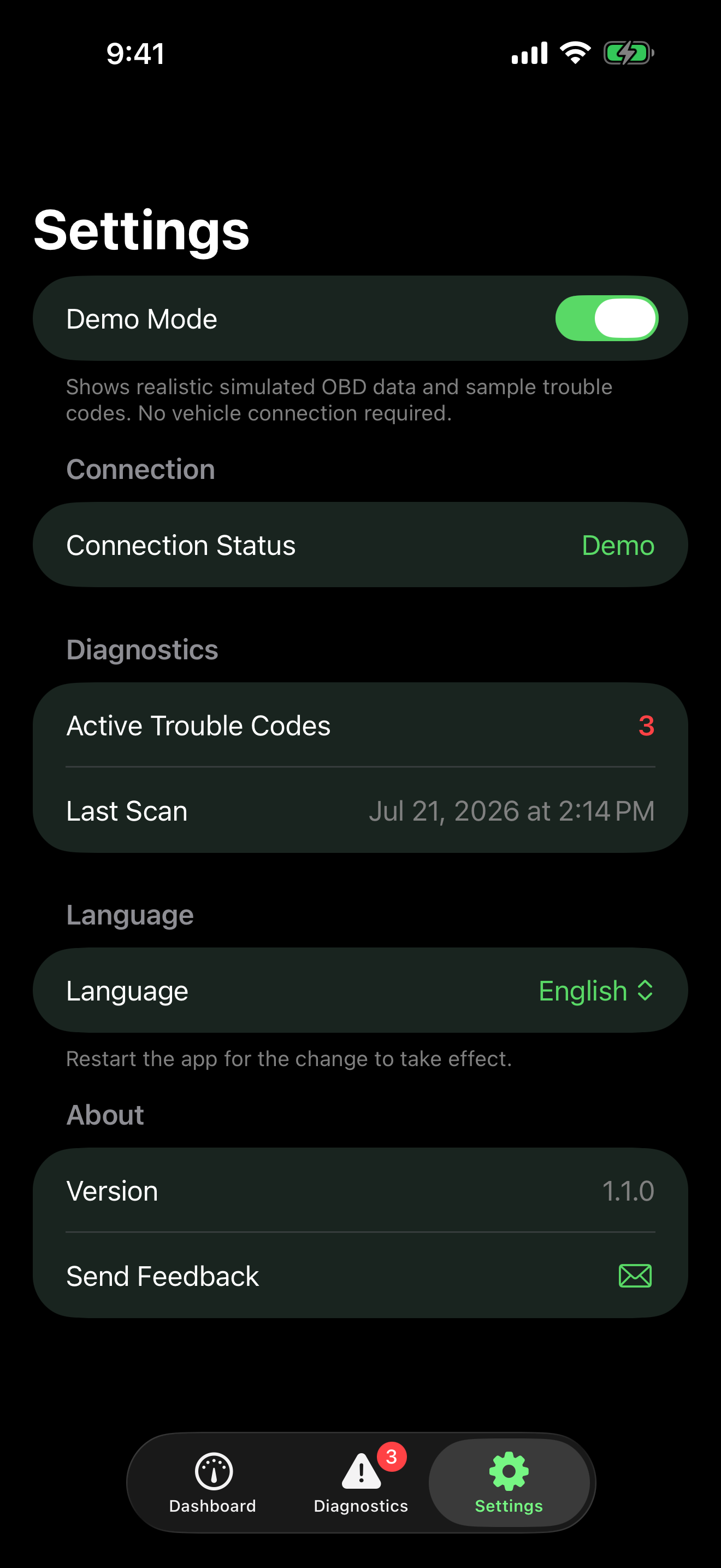 AutoCheck OBD screenshot 4