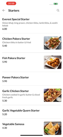 Everest Tandoori Restaurant. screenshot