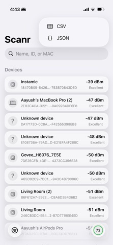 Scanr - Bluetooth Finder Screenshot 3 of 4