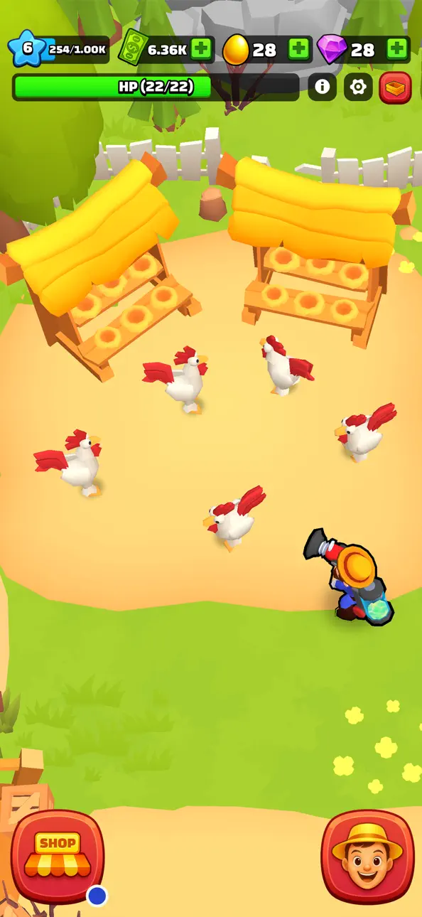 Farm Rush: Harvest Tycoon Hack screenshot 5 - iOS game interface
