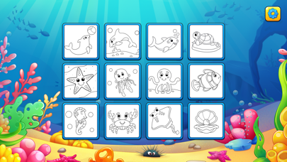 Ocean: Kids & Toddler Coloring Screenshot