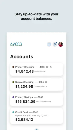 AMOCO FCU Mobile screenshot 3