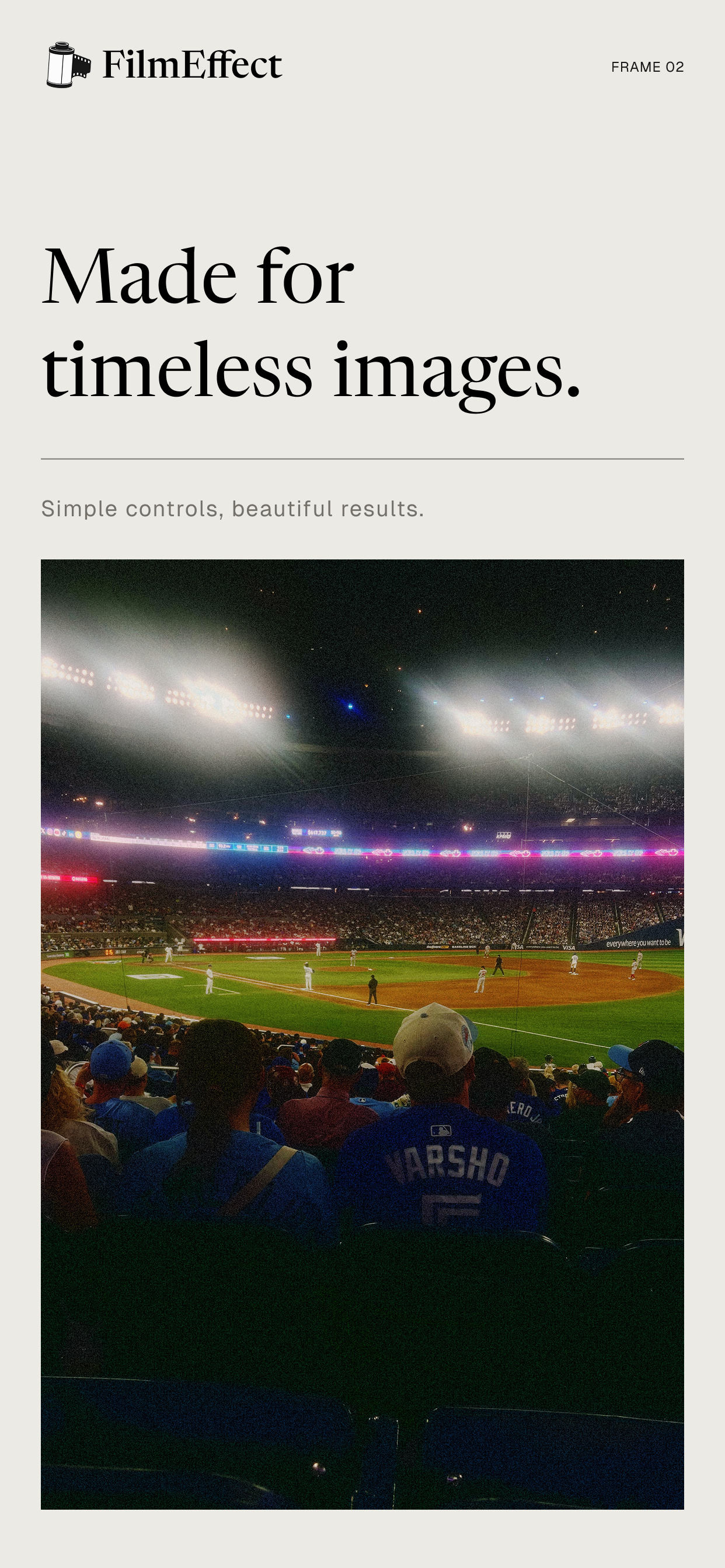 FilmEffect: Cinematic Filters screenshot 2