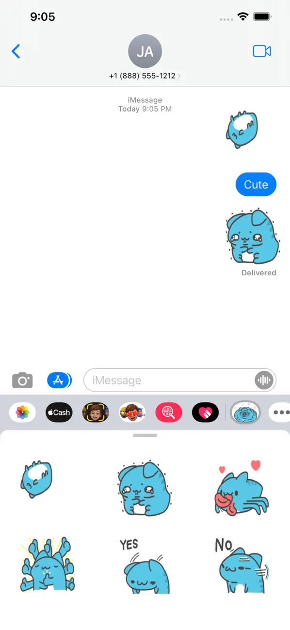 Screenshot #2 pour Pum Pum Blue Cat Working