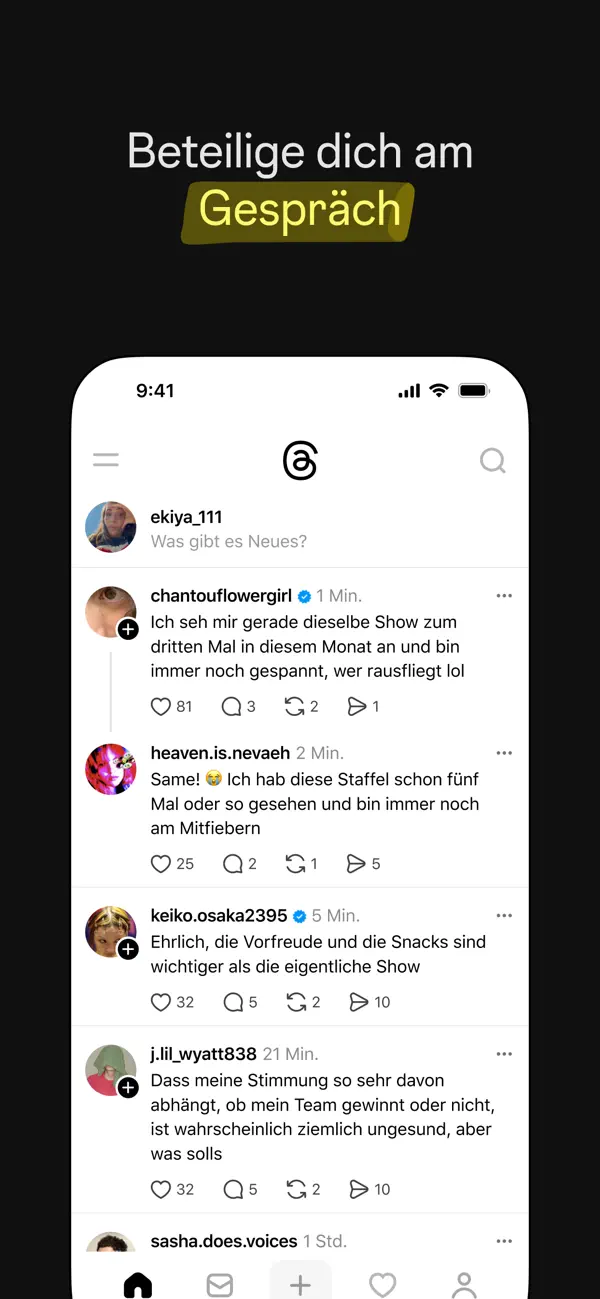 Threads, an Instagram app Screenshot 2