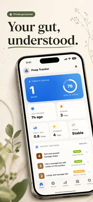 Poop Tracker: Stool & IBS Log screenshot 1