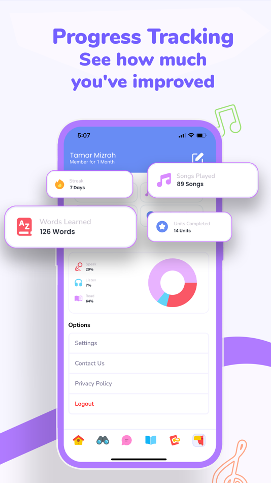 #6. Singit - Learn English (iOS) By: Singit LTD