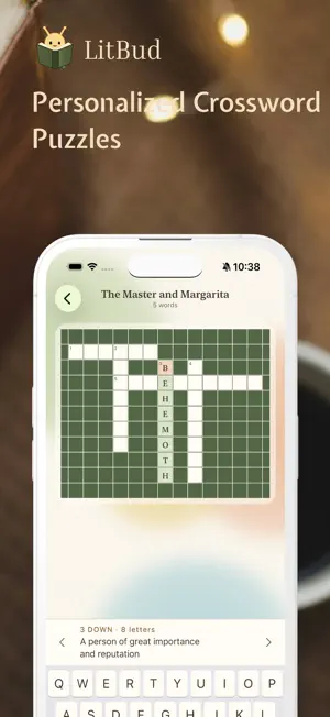 LitBud: Personal Crosswords screenshot 3