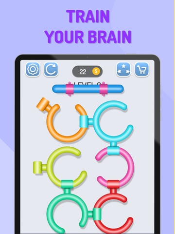 Meta Rings Puzzle iPad screenshot