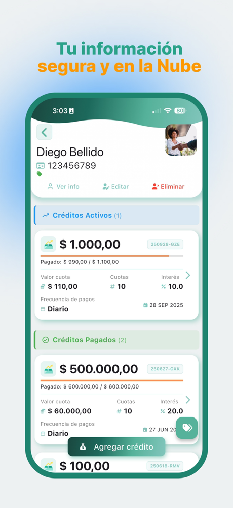 CobrApp: Cobranza y Cartera screenshot 4