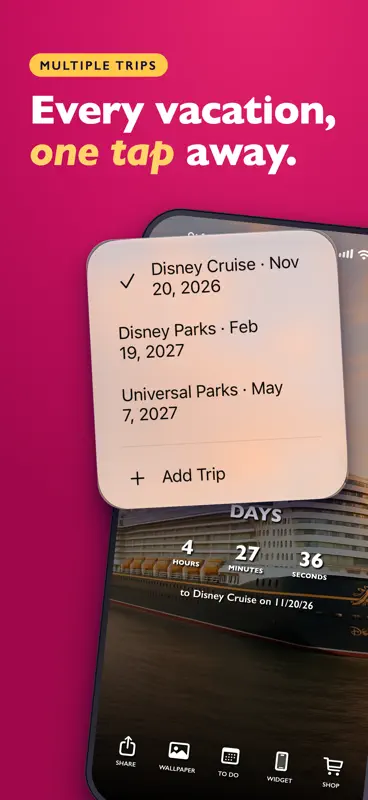 Countdown for Disney World screenshot 3 of 8