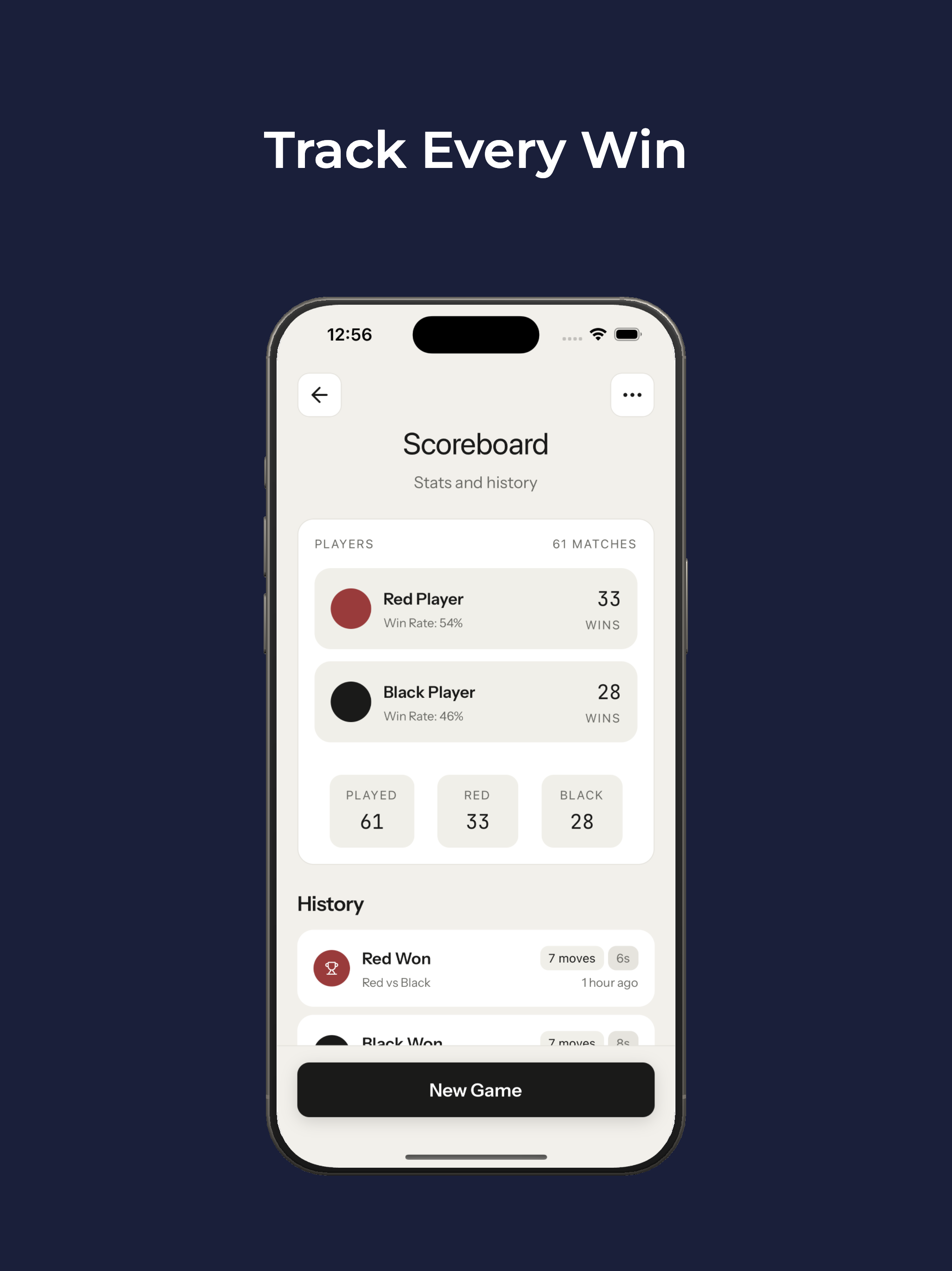 Four in a Row | Minimal Games screenshot 6