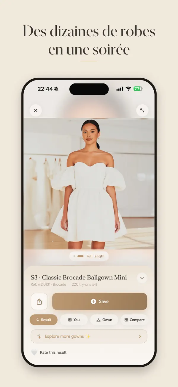 Screenshot #3 pour Bride Studio: Robe de Mariée