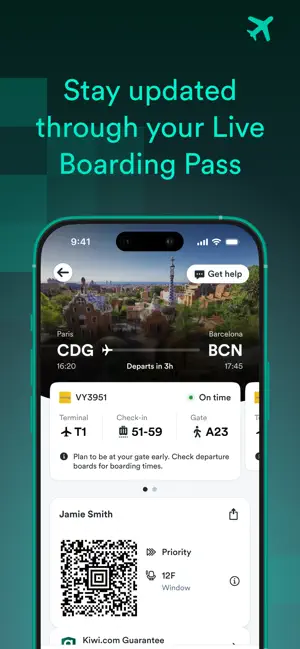 Kiwi.com - Book Cheap Flights iPhone screenshot 4
