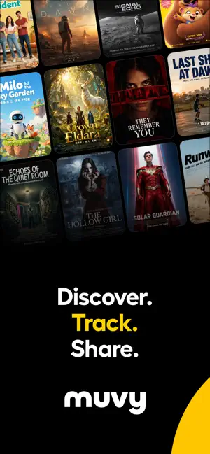 Muvy: Movie & TV Show Tracker screenshot 1