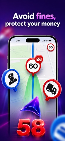 Beam: Radar & Speed Cameras iPhone screenshot