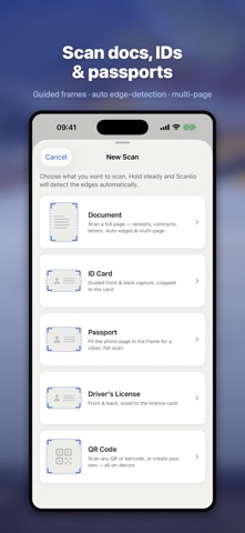 Scanlio: PDF Scanner & OCR Screenshot 1 of 8
