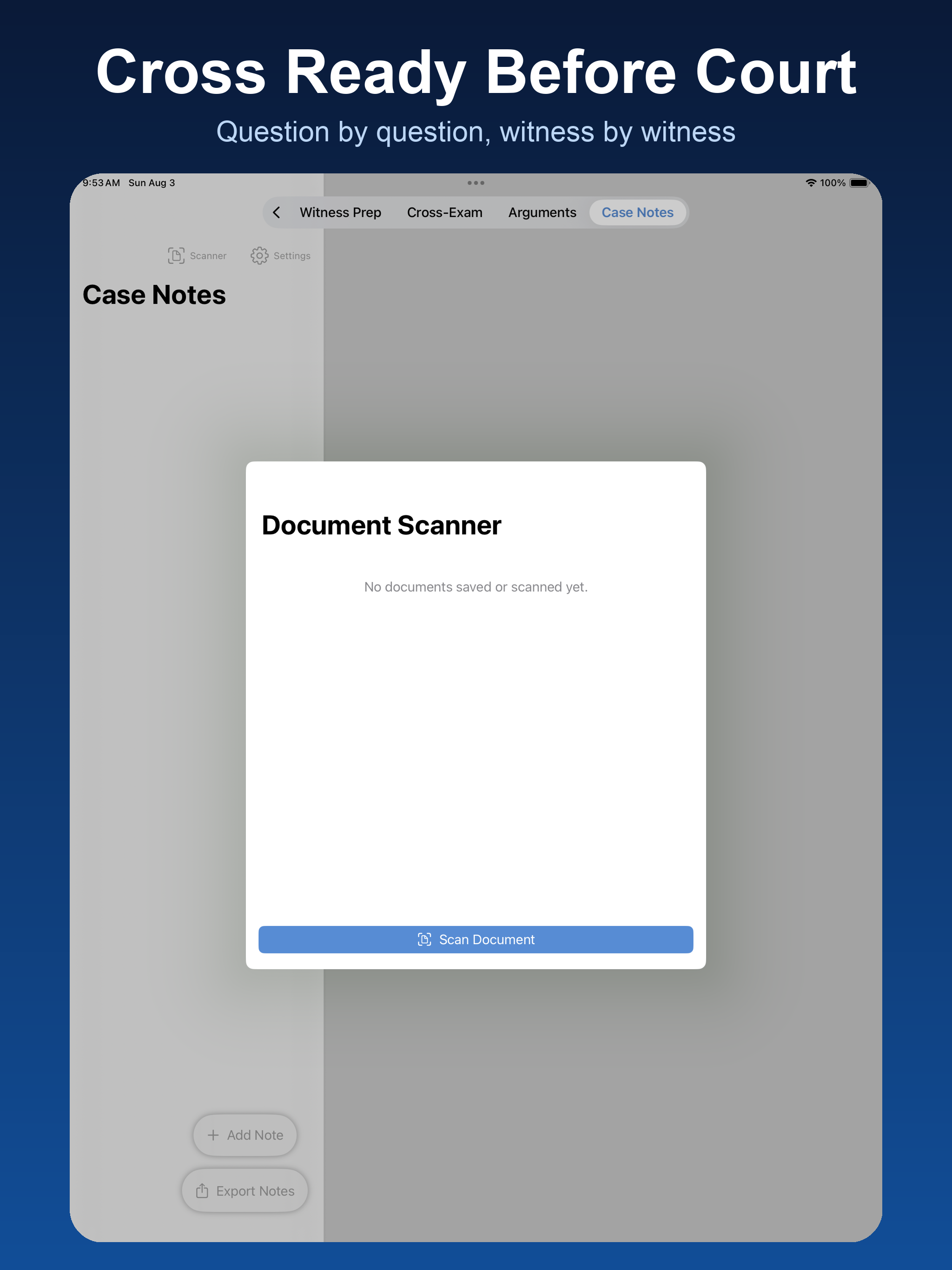 TrialMate: Attorney Case Prep screenshot 7