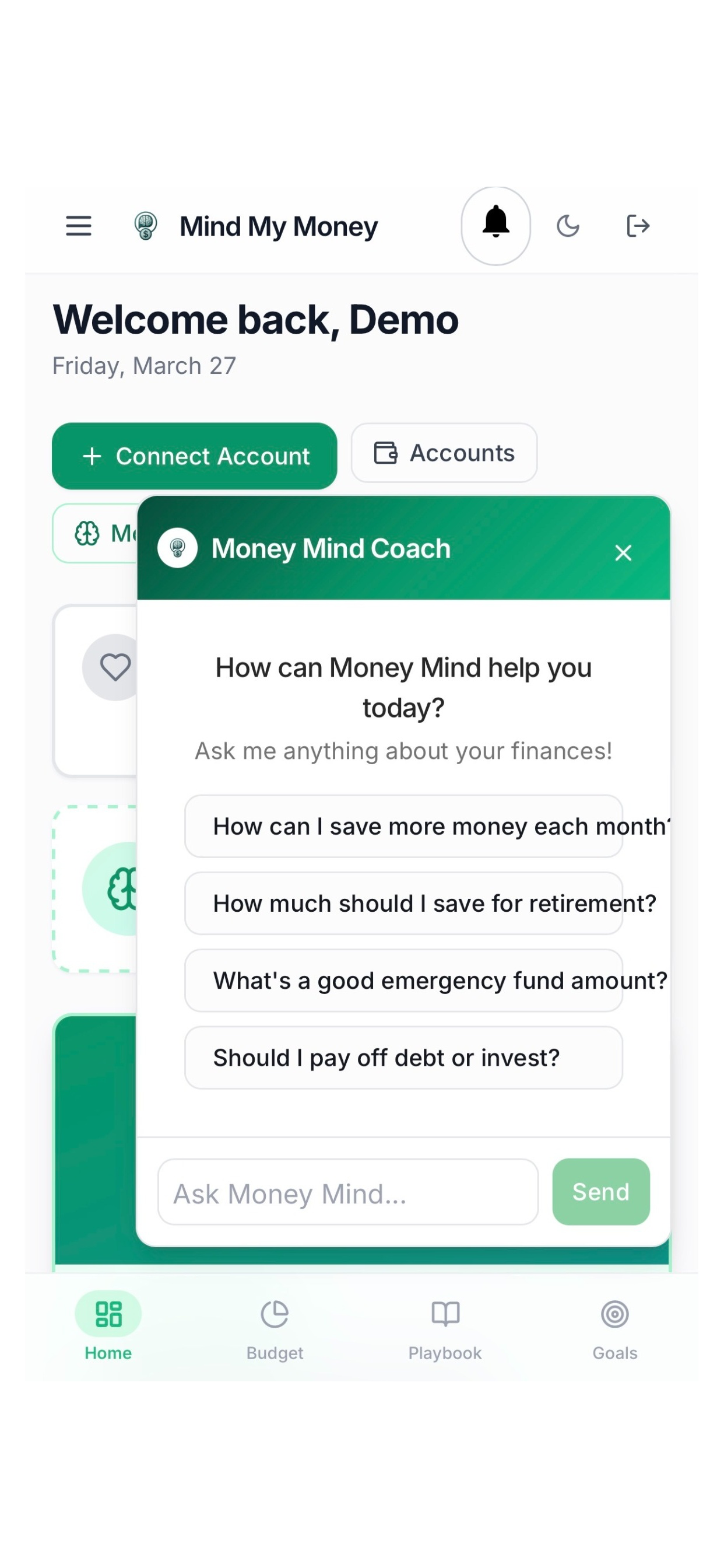Mind My Money App screenshot 3