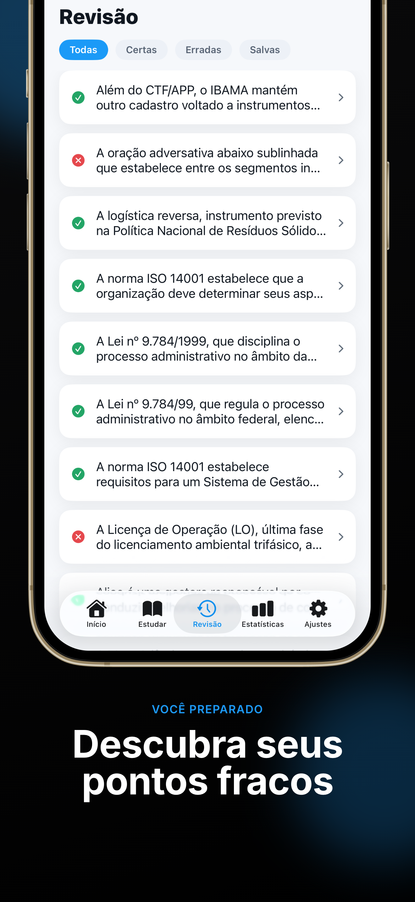 IBAMA ICMBio Exam Prep Brazil screenshot 5