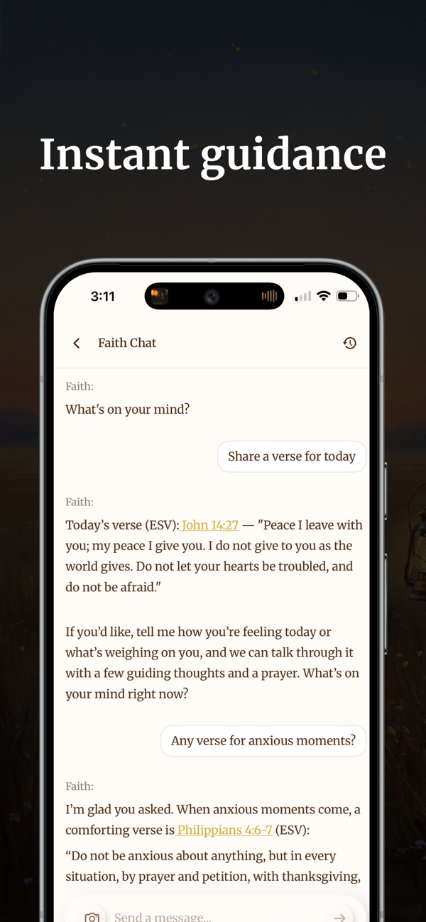 Faith - Bible Chat &amp; Prayer screenshot 4