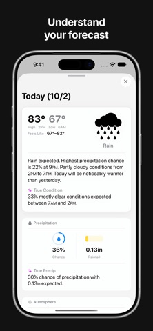 Pepper Weather iPhone screenshot 3