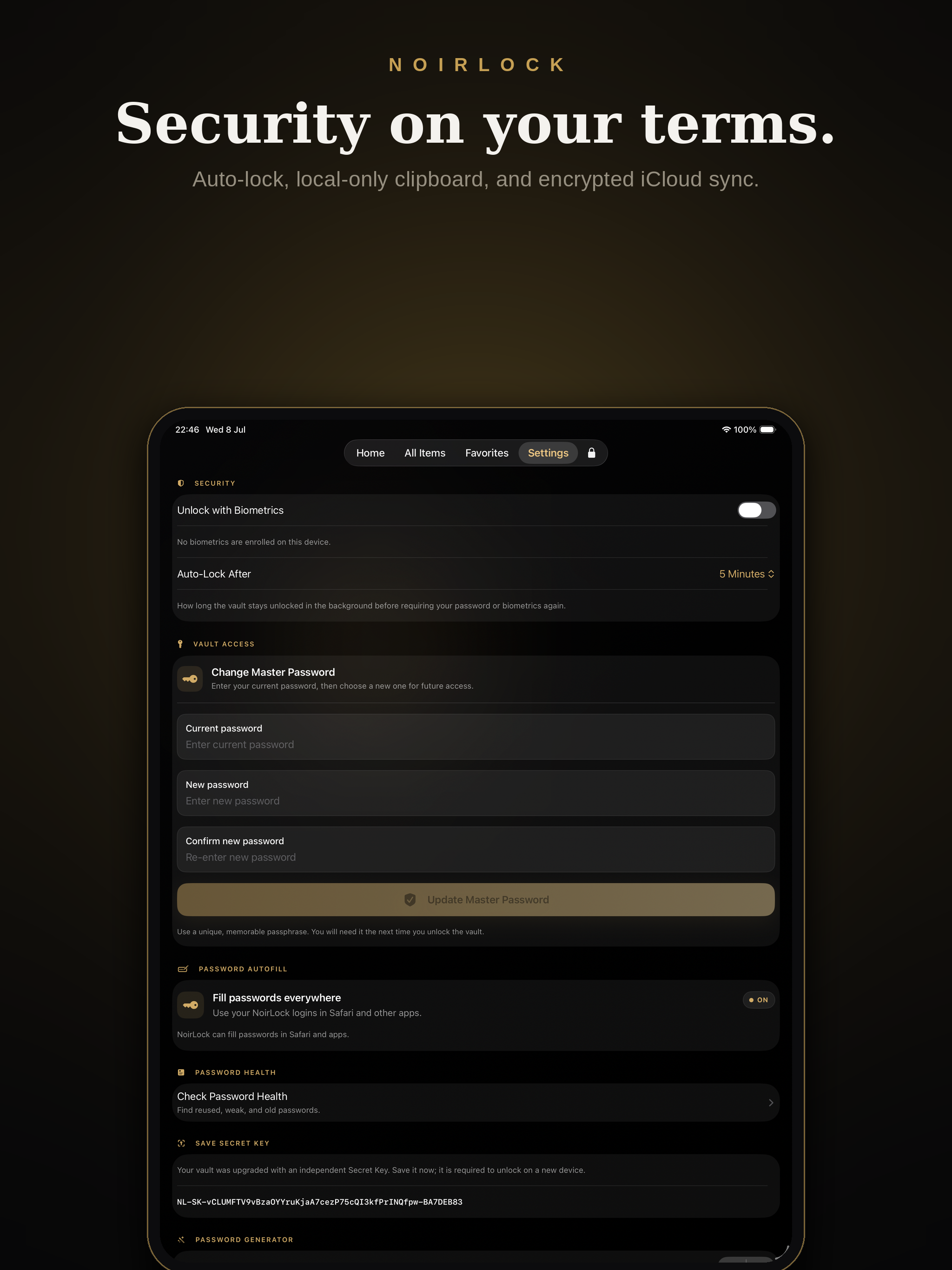 NoirLock screenshot 11