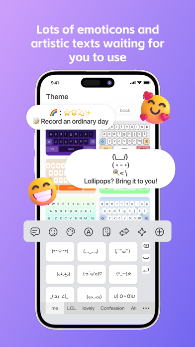 Fonts Keyboard - Art font Screenshot