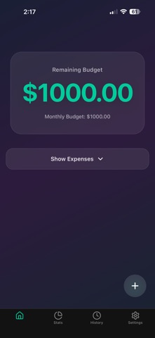 BUDJET -Budget Countdown, Fast Screenshot 2 of 3