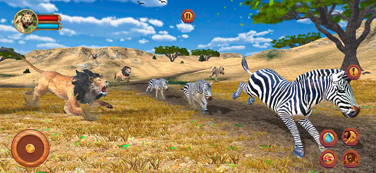 Screenshot #3 pour Lion Simulateur Safari Animal