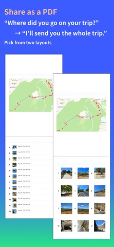 PicTrail | Photo GPS Map iPhone screenshot