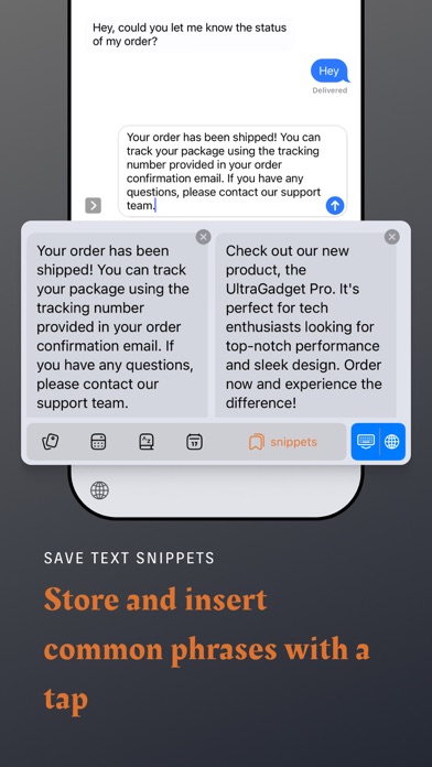 Keyboard Shortcuts: FlexiBoard Screenshot