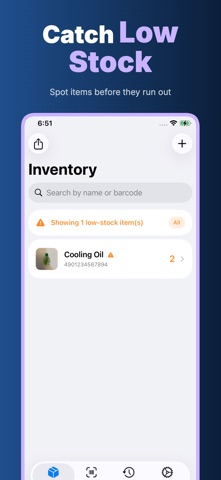 ShelfCount - Inventory Scanner iPhone screenshot