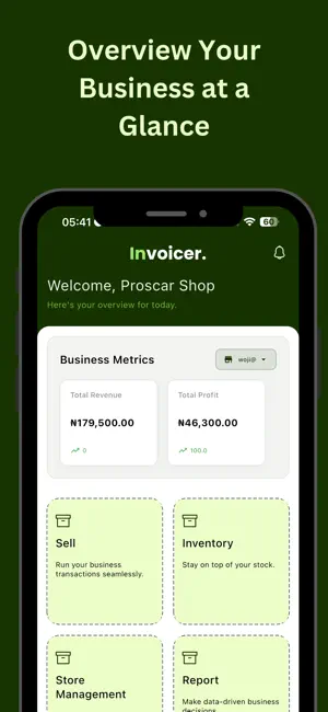 Invoicer: POS & Stock Manager screenshot 1