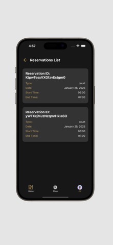 DSTRKT FIELDHOUSE iPhone screenshot