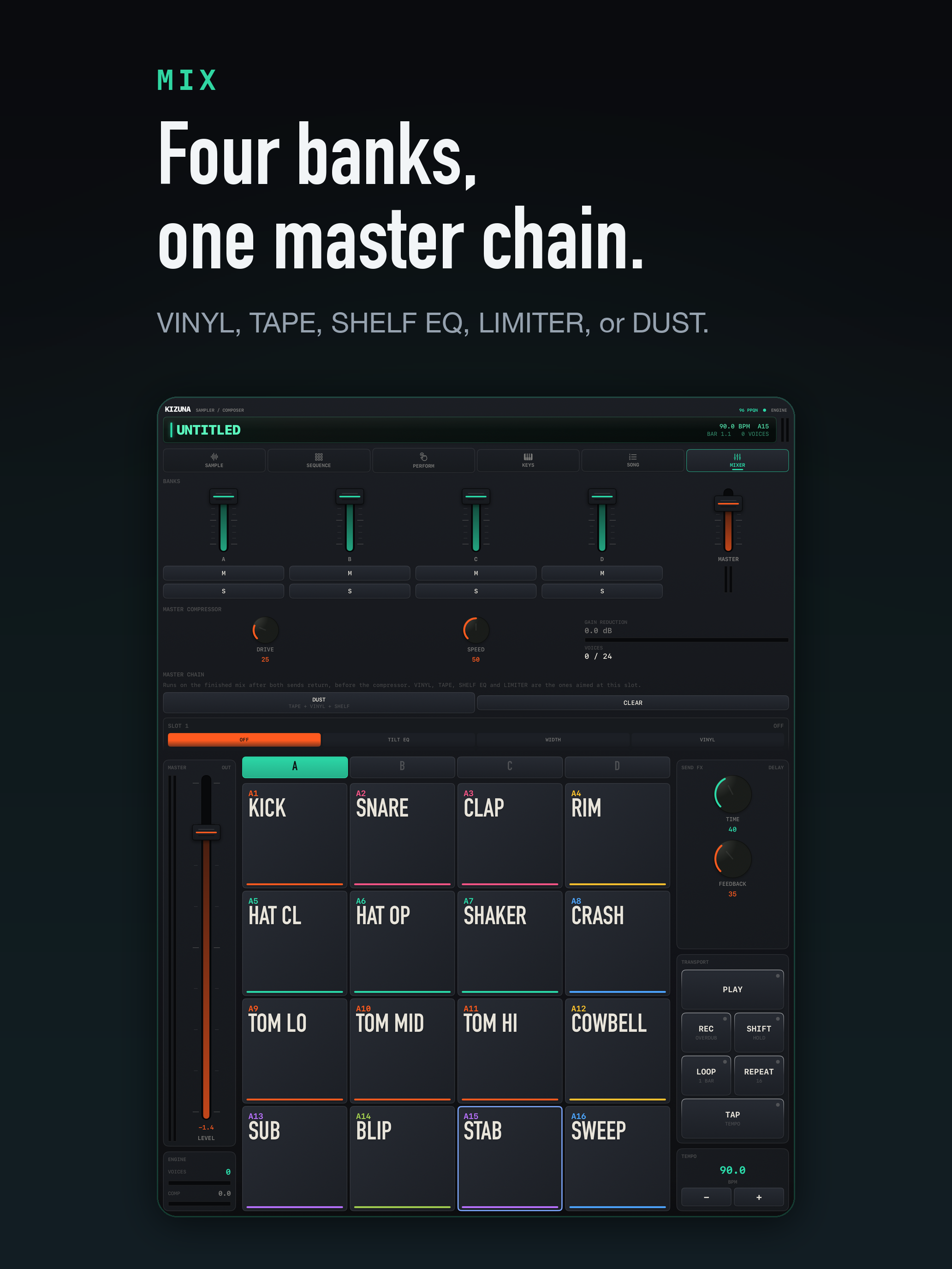 KIZUNA Sampler & Beat Maker screenshot 15