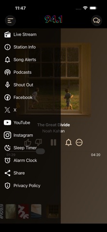 App screenshot