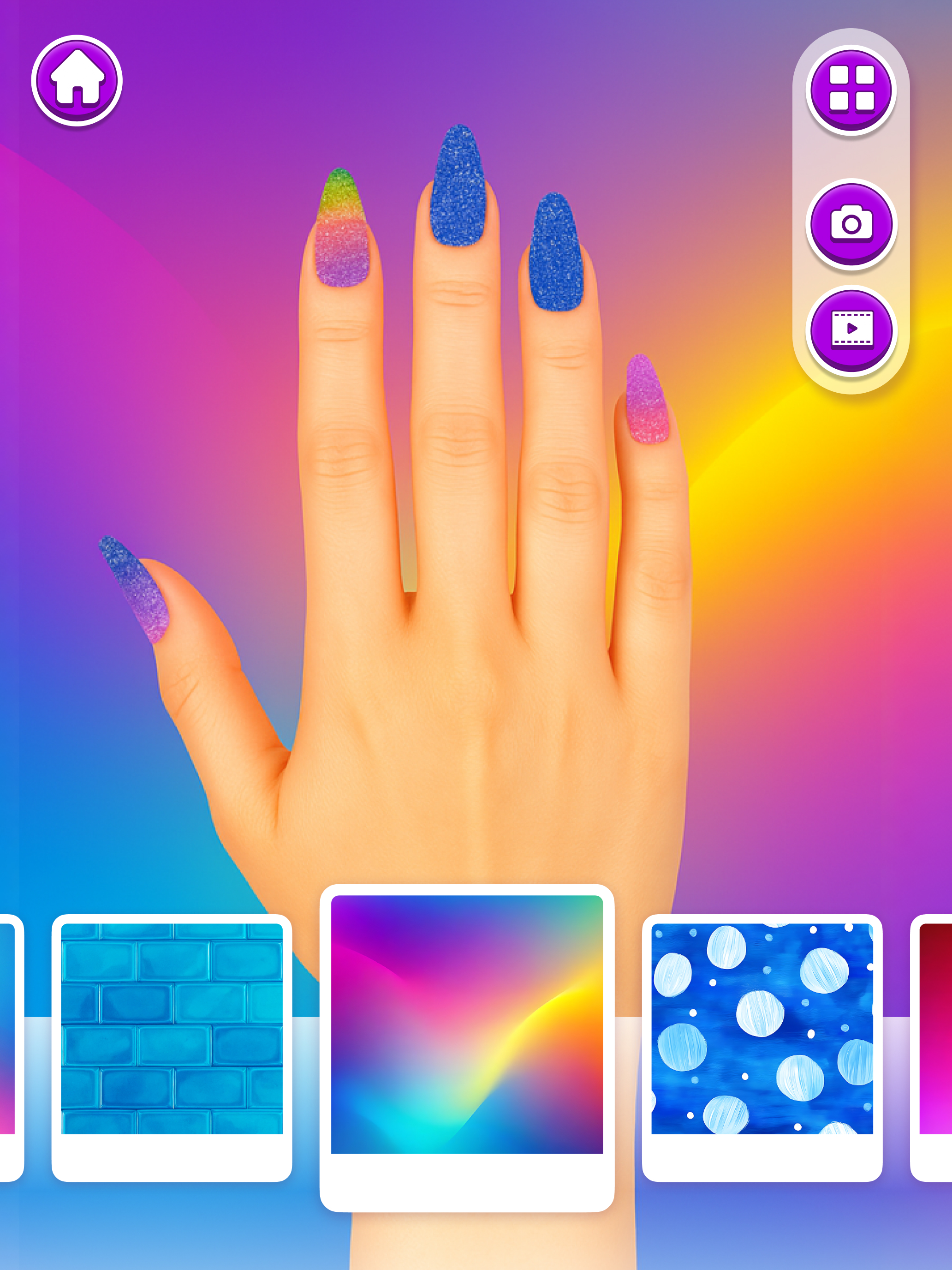 Nails: Beauty salon game app screenshot 9