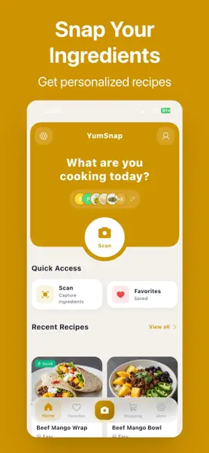 YumSnap: Recipes from Photos screenshot 3