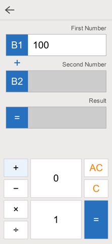 Binary Calculator SDG screenshot