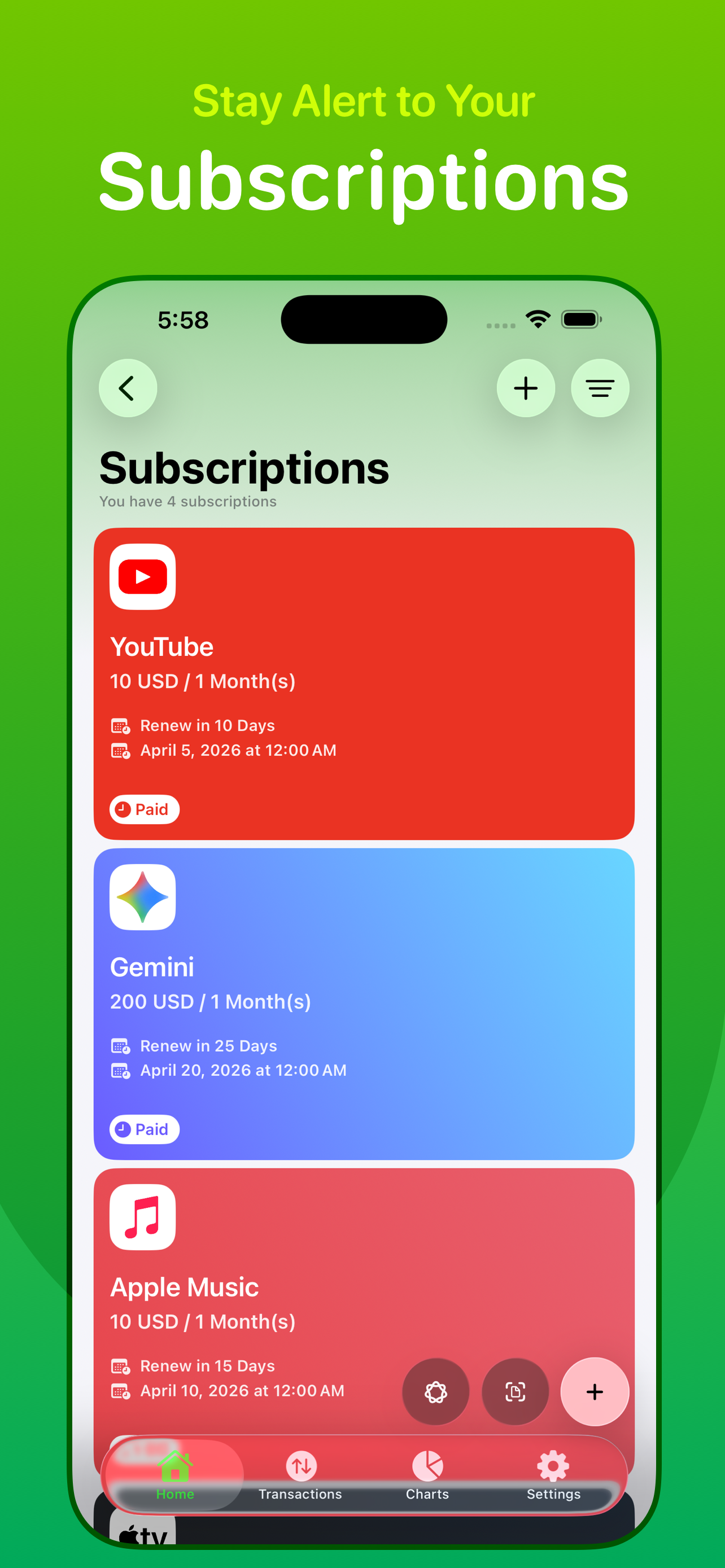 Walletry: Expense Tracker
