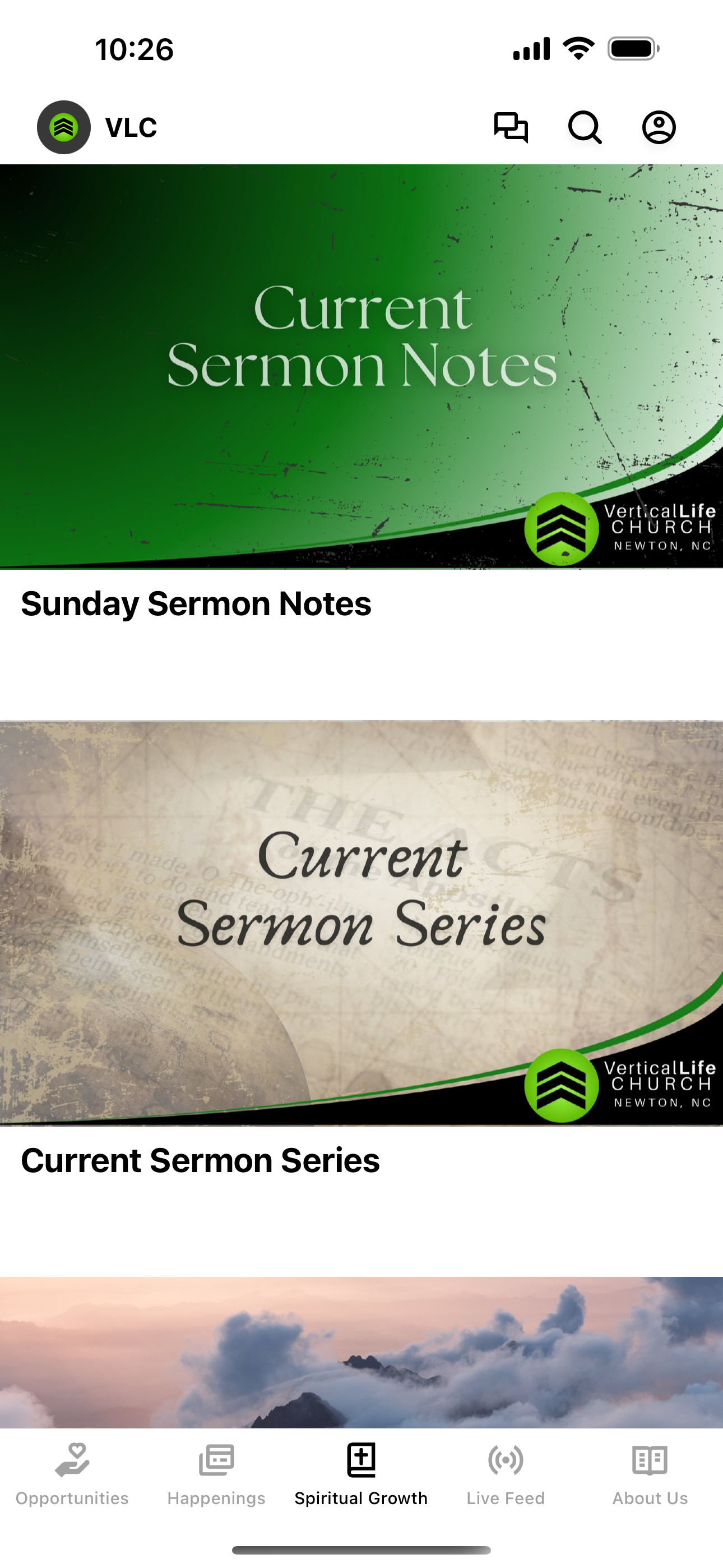 Vertical Life Church NC screenshot 3