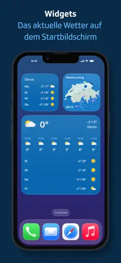 Screenshot von SRF Meteo - Wetter Schweiz auf dem iPhone 3