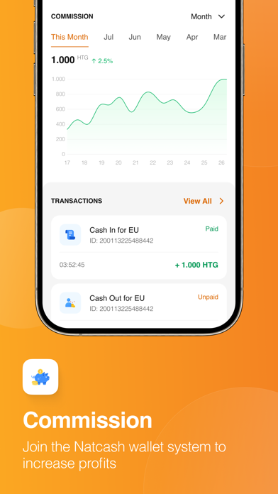 Natcash Agent Screenshot