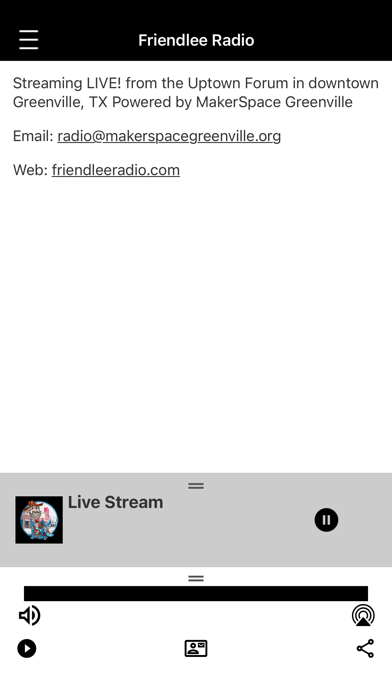 Friendlee Radio iPhone screenshot 3 - Entertainment app
