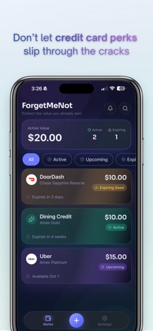 ForgetMeNot: Wallet Screenshot 2 of 7